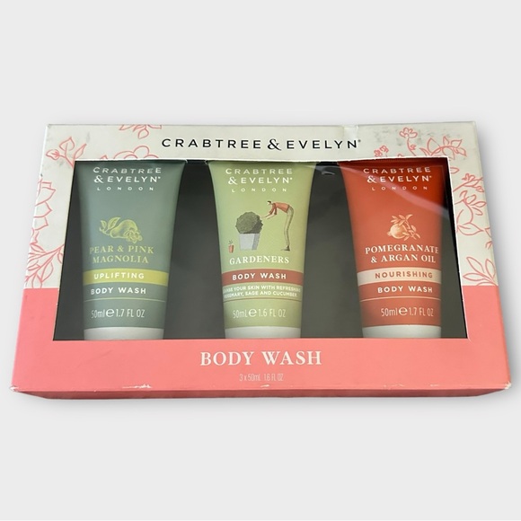 Crabtree & Evelyn Other - Crabtree & Evelyn NIB 3 x 50ml Body Wash Set
